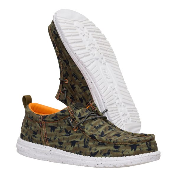 Wally Funk Duck Print - Dark Olive/Multi - Image 3