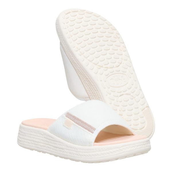 Tide Espadrille Slide C Off White/Tan - Image 3