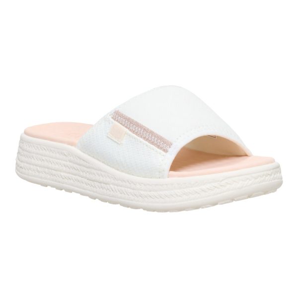 Tide Espadrille Slide C Off White/Tan - Image 7