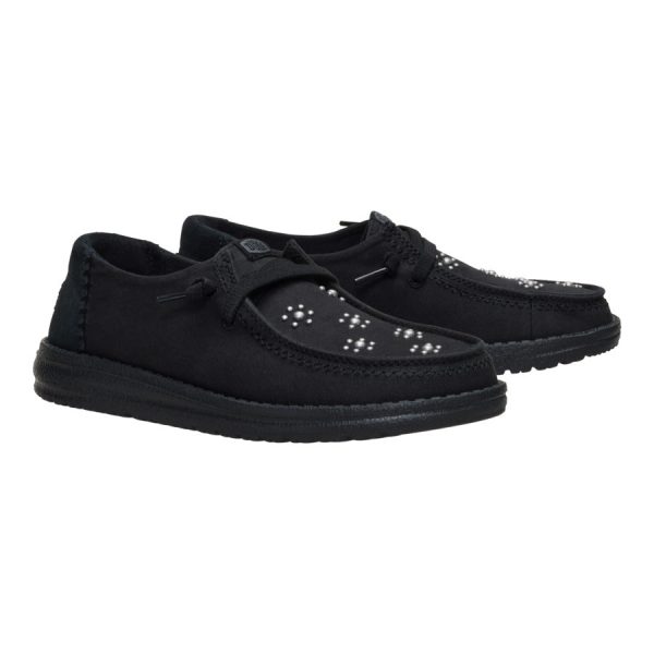 Wendy Star Stud - Black/Black - Image 2