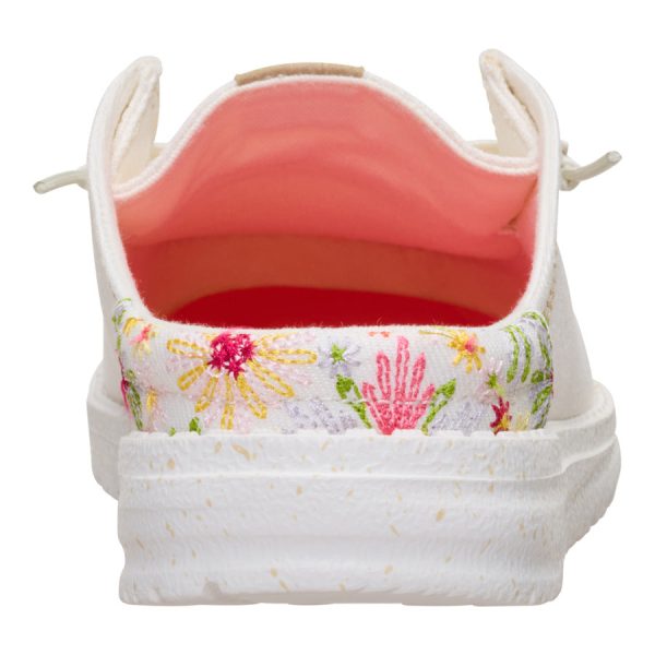 Wendy Slip Embroidered Floral C Off White - Image 5