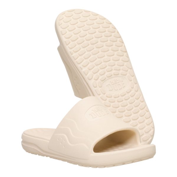 Wave Slide Womens  C Off White/Bone - Image 3