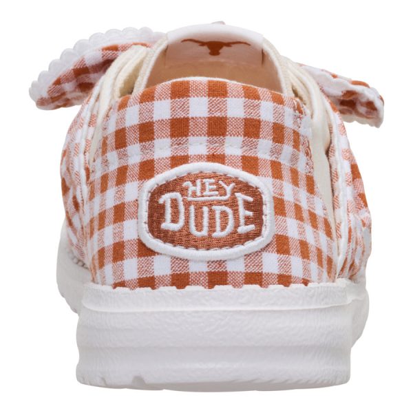 Wendy Bow Texas Longhorns - Wheat/Burnt Orange - Image 6