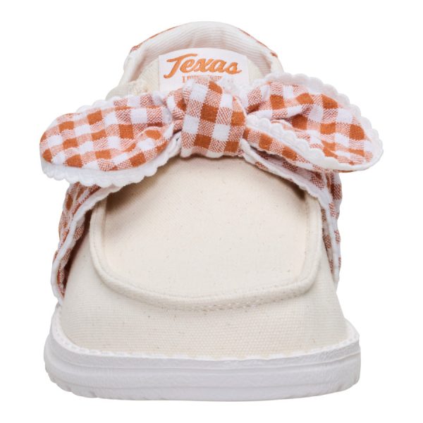 Wendy Bow Texas Longhorns - Wheat/Burnt Orange - Image 5