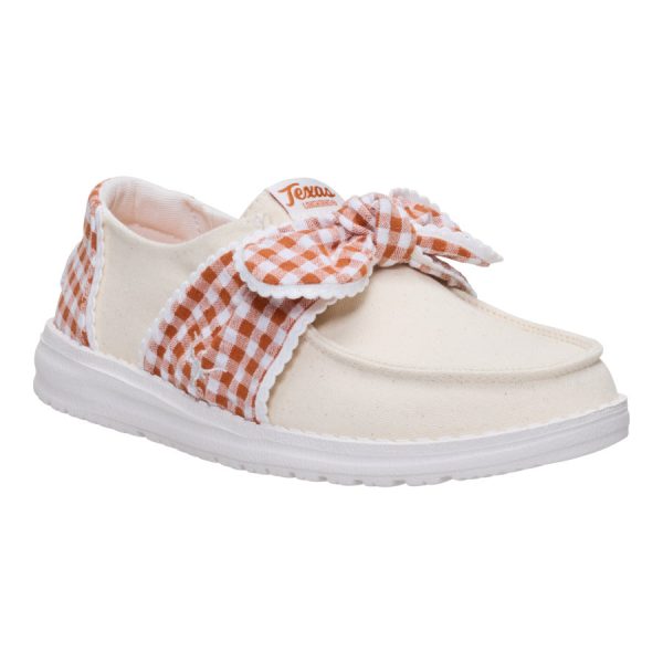 Wendy Bow Texas Longhorns - Wheat/Burnt Orange - Image 8