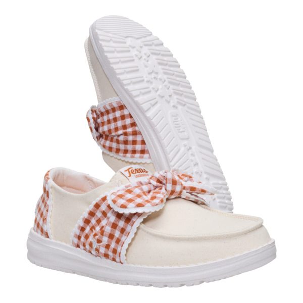 Wendy Bow Texas Longhorns - Wheat/Burnt Orange - Image 4