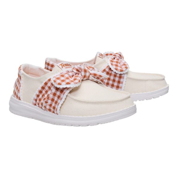 Wendy Bow Texas Longhorns - Wheat/Burnt Orange - Image 3