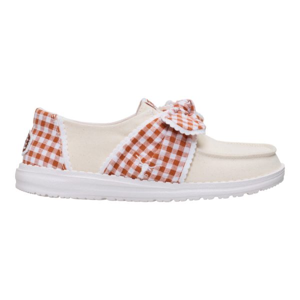 Wendy Bow Texas Longhorns - Wheat/Burnt Orange - Image 9
