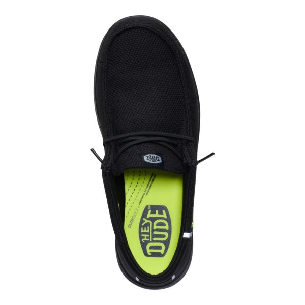 Wally Work Comp Toe Wide - Black/Black - Image 7