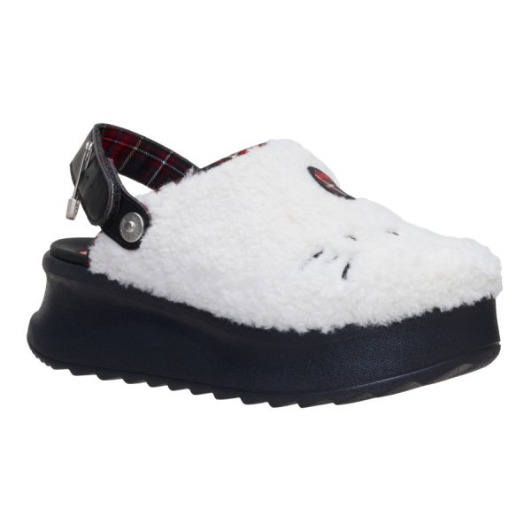 Hello Kitty Delray Clog - White/Black - Image 8