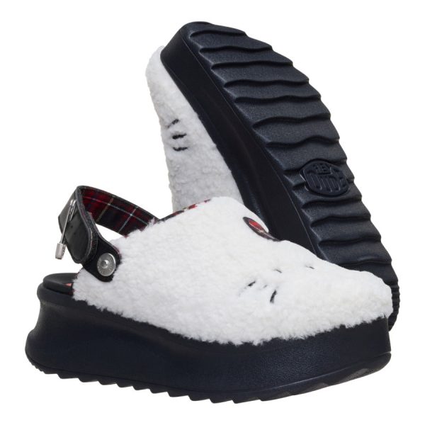 Hello Kitty Delray Clog - White/Black - Image 4