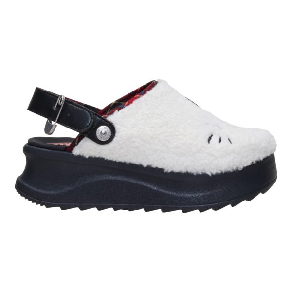 Hello Kitty Delray Clog - White/Black - Image 9