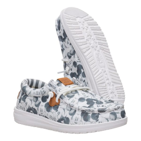 Disney Mickey Mouse Print Wally Youth - Grey/Multi - Image 3