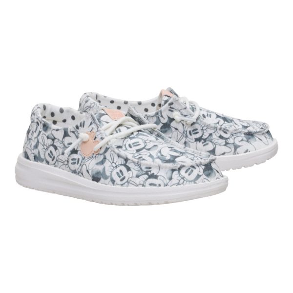 Disney Minnie Mouse Print Wendy Youth - Grey Multi - Image 2