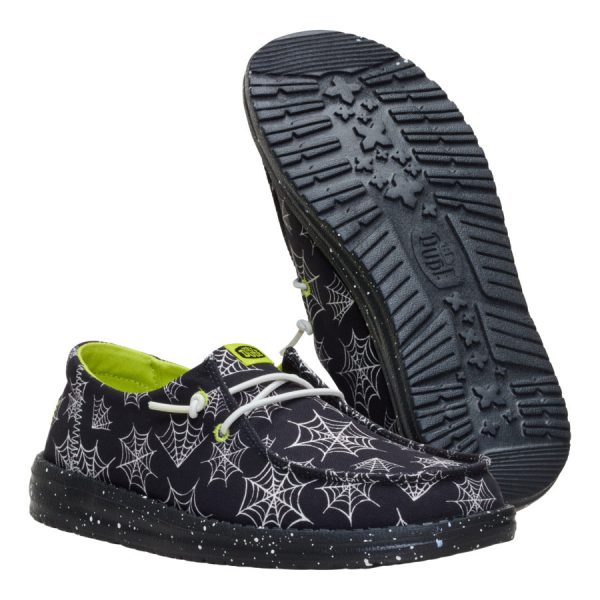 Wendy Spider Webs - Black/Black - Image 3