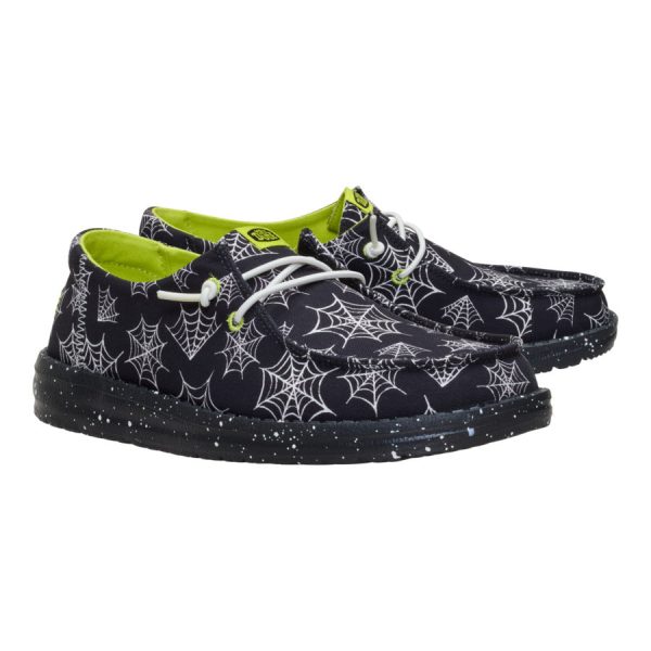 Wendy Spider Webs - Black/Black - Image 2