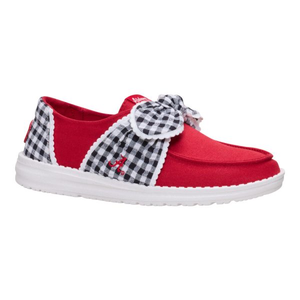 Wendy Bow Alabama Crimson Tide - Crimson/White - Image 8