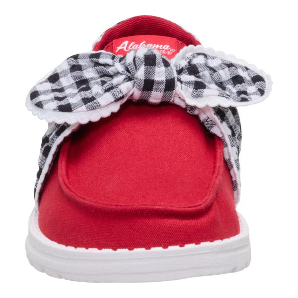 Wendy Bow Alabama Crimson Tide - Crimson/White - Image 5