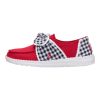 Wendy Bow Alabama Crimson Tide - Crimson/White
