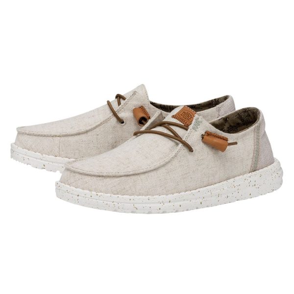 Wendy Washed Canvas - Cream - Image 2