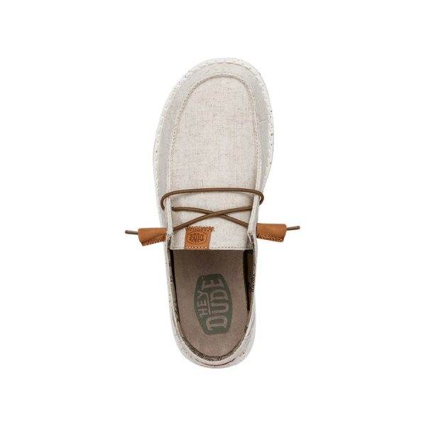 Wendy Washed Canvas - Cream - Image 6