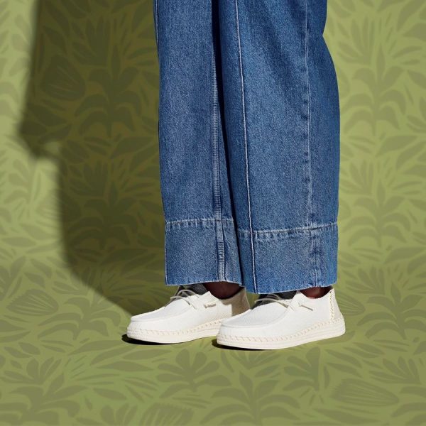 Wendy Espadrille Woven C White - Image 2